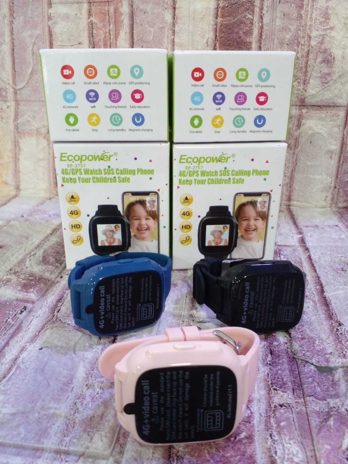 Reloj GPS para ni&ntilde;os Ecopower EP-2757.